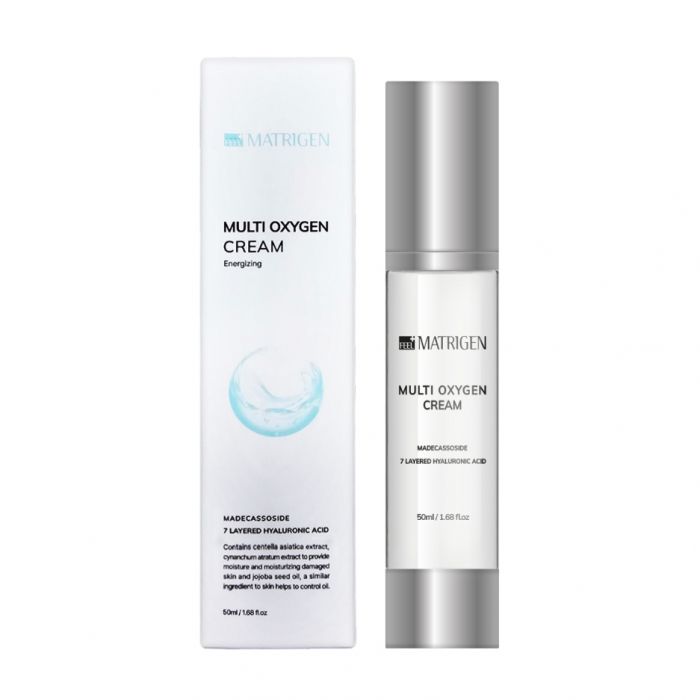 Заспокійливий та відновлюючий крем для всіх типів шкіри MULTI OXYGEN CREAM Energizing 50ml