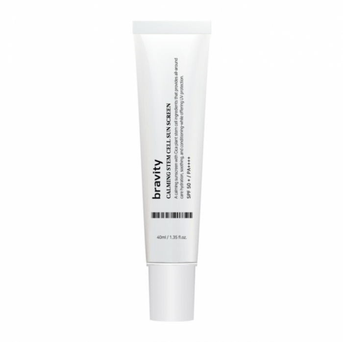 Заспокійливий та освітлюючий сонцезахисний крем Calming Stem Cell Sun Screen SPF + PA++++, 40ml