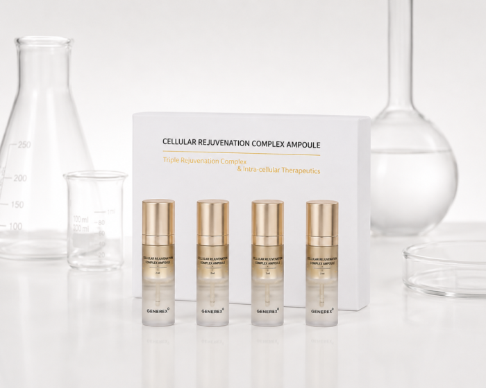 Ампула з комплексом клітинного догляду за шкірою - GENEREX Cellular Rejuvenation Complex Ampoule 15 мл / 4 шт