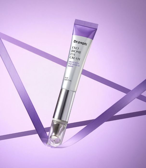Крем для шкіри навколо очей з Exo Biome комплексом - DR.PEPTI Exo Biome Eye cream 15 мл