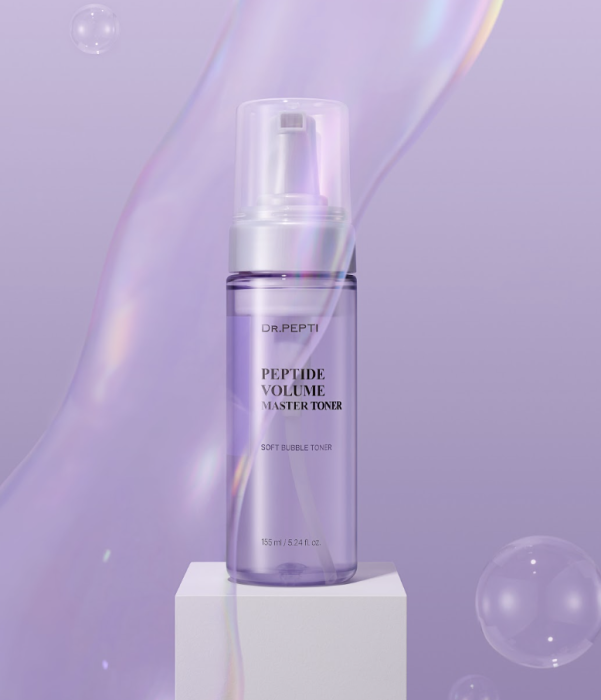 Пептидний тонер для підтримки пружності та зволоження шкіри - DR.PEPTI Peptide Volume Master Toner 155 мл