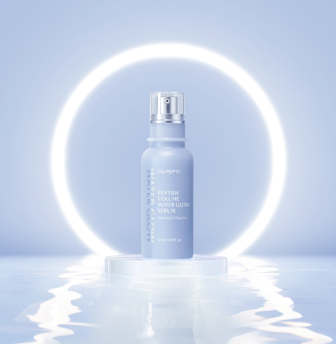 Пептидна сироватка для зволоження та природного сяйва шкіри - DR.PEPTI Peptide Volume Water Glow Serum 50 мл