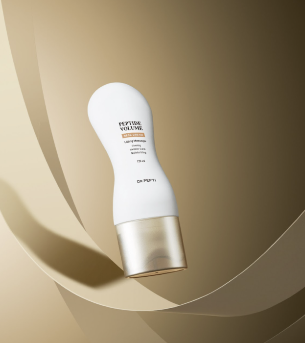 Пептидний крем для догляду за шкірою шиї та декольте - DR.PEPTI Peptide Volume Neck Cream 120 мл