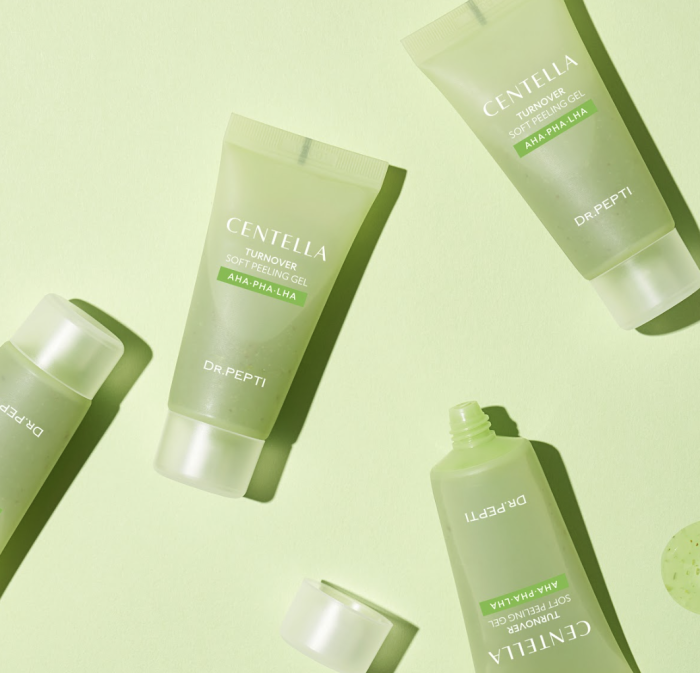 М'який пілінг-гель із центелою азіатською - DR.PEPTI Centella Turnover Soft Peeling Gel 100 мл