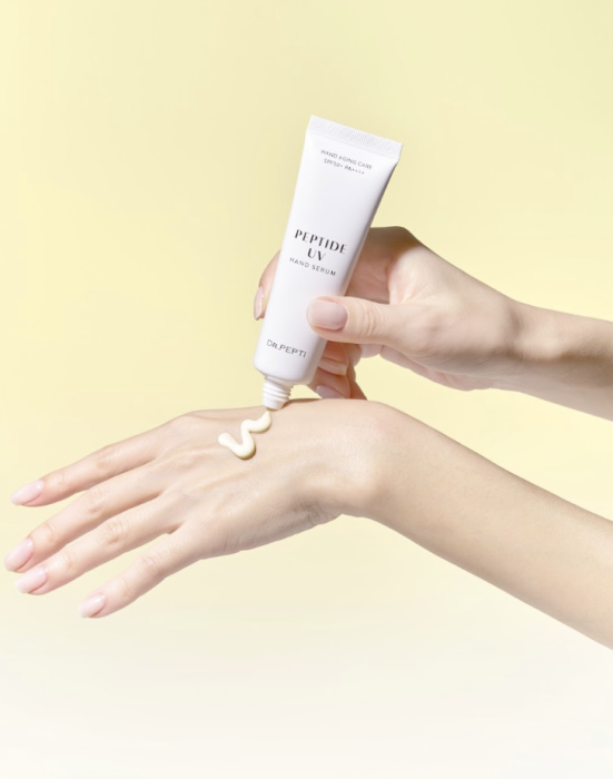 Пептидна сонцезахисна сироватка для рук SPF - DR.PEPTI PEPTIDE UV HAND SERUM 30 мл