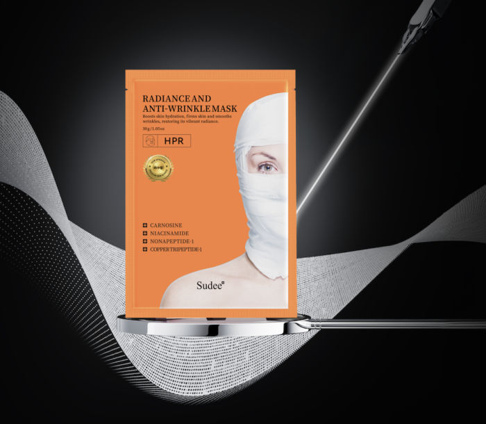 Тканинна маска для підтримки природного сяйва та гладкості шкіри - Sudee Radiance And Anti-Wrinkle Mask 30г-1шт