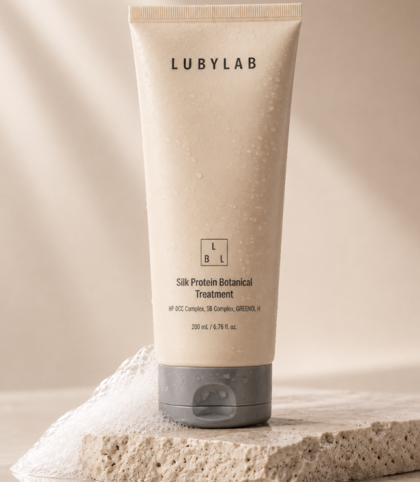 Відновлювальний кондиціонер-догляд для волосся - LUBYLAB Silk Protein Botanical Treatment 200 мл